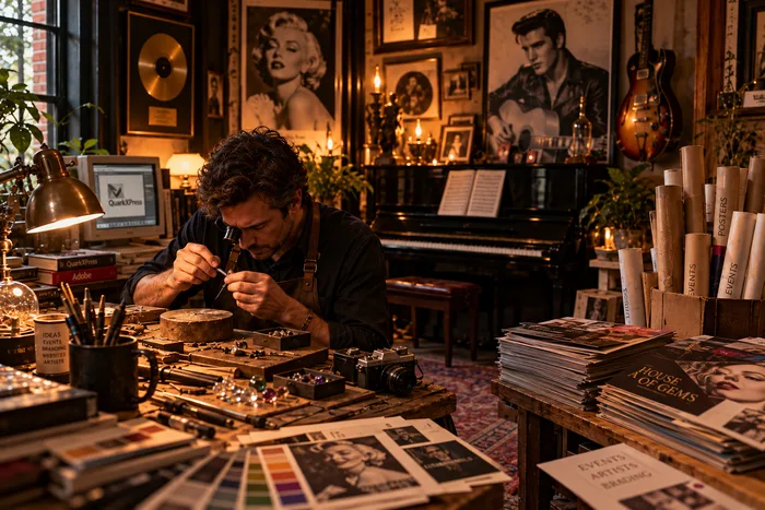 Het atelier van A House of Gems